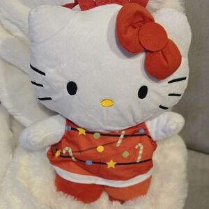 Hello Kitty plush backpack